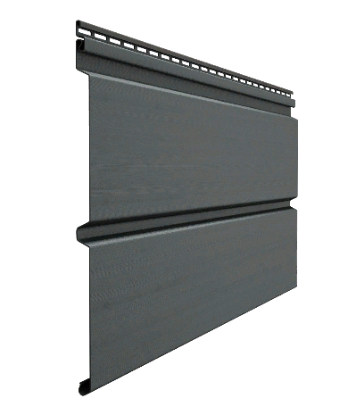 Сайдинг виниловый Docke (Дёке) Premium серия D6S Брус Графит