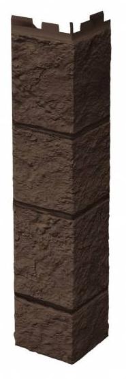 Угол Vilo Sandstone (Песчаник) Dark Brown - Тёмно-коричневый