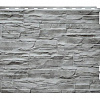 Фасадная панель FineBer Дачный Скол 3D Светло-серый