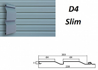 Сайдинг Grand Line 3,0 м D4 Slim