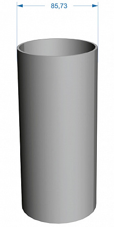 Труба водостока Docke Premium пластик 3м Пломбир