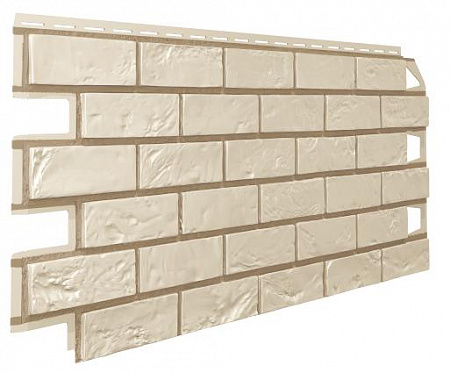 Фасадная панель Vilo со швом Brick (Кирпич) Ivory - Слоновая кость