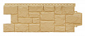 Фасадная панель Grand Line Крупный камень Песочный
