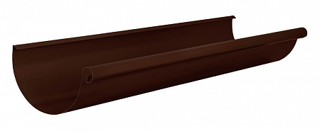 Желоб водосточный 3 м Аквасистем RAL 8017 (коричневый) 150 мм