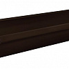 Желоб водосточный 3 м Аквасистем RR-32 (тёмно-коричневый) 125x90