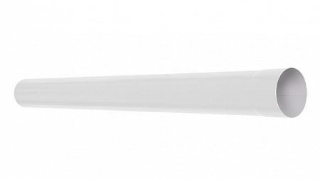 Труба водосточная 1 м Аквасистем RR-20 (Белый) 100 мм