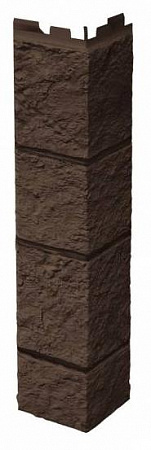 Угол Vilo Sandstone (Песчаник) Dark Brown - Тёмно-коричневый