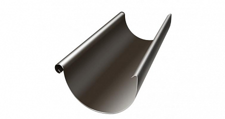 Желоб полукруглый металлический Гранд Лайн 125 мм, 3 м, цвет  RR 32