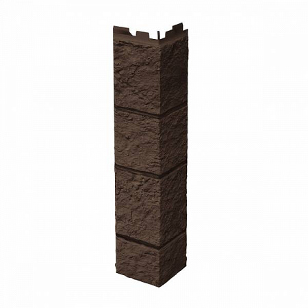 Фасадная панель Vilo Sandstone (Песчаник) Dark Brown - Тёмно-коричневый