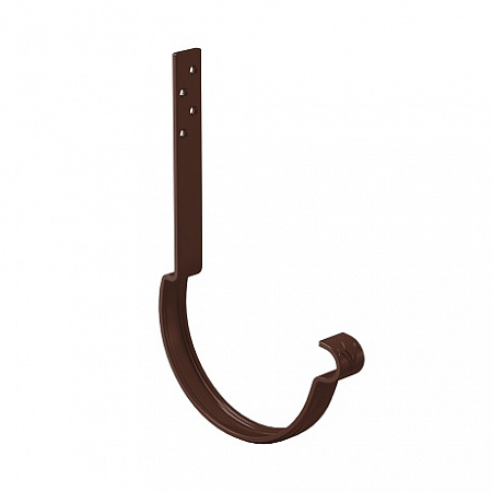Крюк для желоба длинный Аквасистем RAL 8017 (коричневый) 150 мм